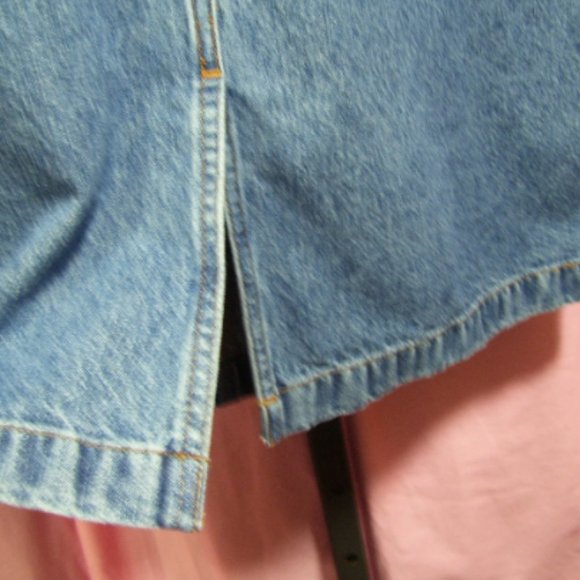 Covington Blue Denim Skirt Size 10 - Picture 4 of 4